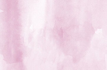 Pink light watercolor background, texture paper