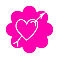 Heart Pink ELEMENTS sticker
