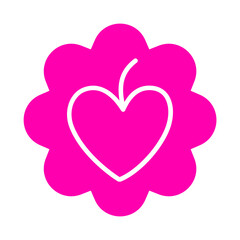 Heart Pink ELEMENTS sticker