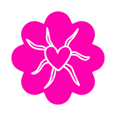 Heart Pink ELEMENTS sticker