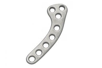 Orthopedic bone plate implant for medical surgery