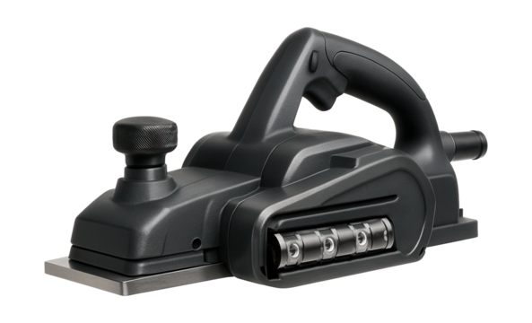 Carbide insert jointer-planer for quiet operation and smooth finishes in home renovations.