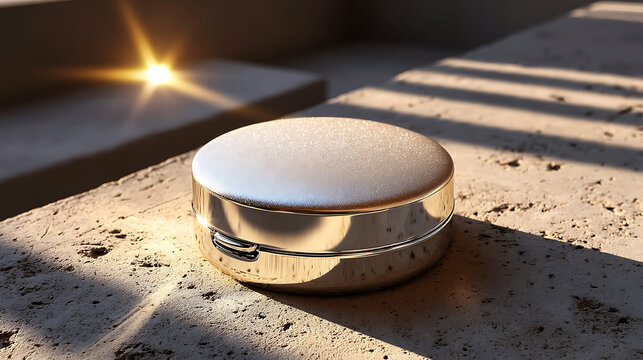 Backlit handshake at sunset, dramatic silhouette business image