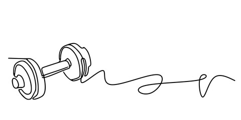 The Line of Power, Minimalist sketch capturing strength and motion