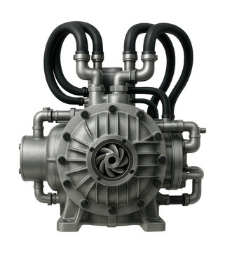 Dual-circuit water-cooled screw compressor for improved performance in high temperatures.