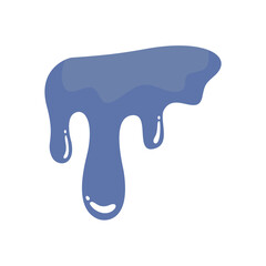 Melted Dripping Liquid Illustration