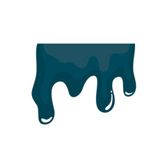 Melted Dripping Liquid Illustration