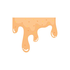 Melted Dripping Liquid Illustration
