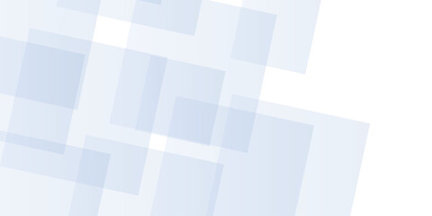 abstract blue background with squares. modern background with geometric abstract texture. futuristic geometric overlapping 3d square shapes on white background. business template vector.