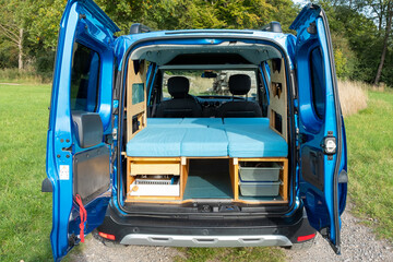 Campervan gemütliches mobiles Zuhause
