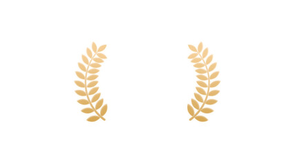 Film Awards Wreath Animation with Golden Laurel