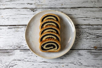 Traditional Poppy Seed Beigli Pastry