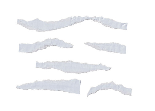 torn paper scarps