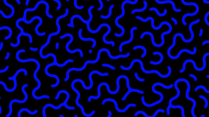 Intricate abstract pattern formed by organic flowing shapes creating a dynamic concept of complexity, connectivity and continuous structural evolution.
