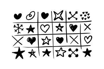 Thirty Hand Drawn Black Ink I Icons illustration graphic
