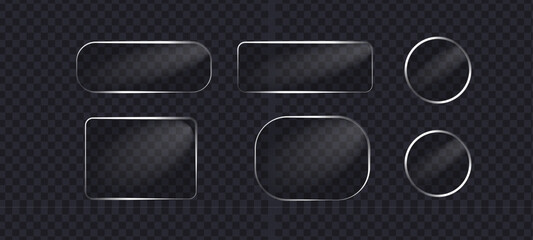 set of metal buttons with screws