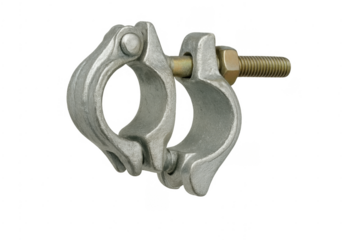 Scaffolding clamp connecting metal pipes for construction industry