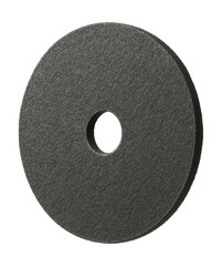 Compact abrasive cut-off wheel ideal for precision tasks in jewelry-making.