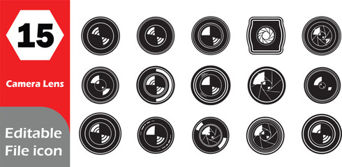 Versatile icon set for digital and print projects