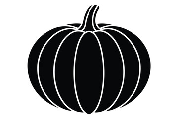 pumpkin vector icon illustration on white