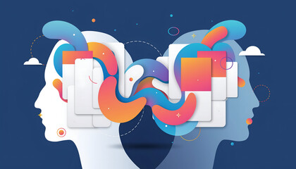 Creative AI Assistant Generating Marketing Ideas: Human-Machine Brainstorming Concept.