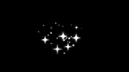 Twinkling cartoon stars with glitter sparkle FX, glowing splash and bubble elements, comic manga flashes, shimmering particle magic dust trails forming a bright energy explosion overlay. 4K
