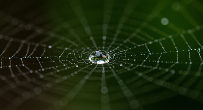 Green and black abstract radial background - Powered by Adobe