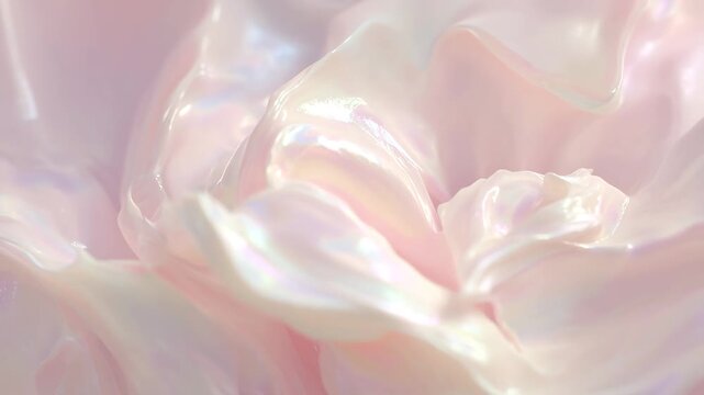 pink silk background, abstract blue background with waves, liquid, water, wave, line, pink, violet, creme texture