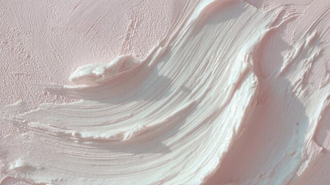 pink silk background, abstract blue background with waves, liquid, water, wave, line, pink, violet, creme texture