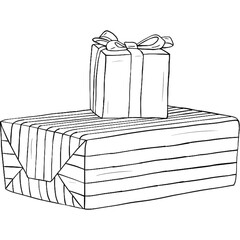 gift box vector illustration