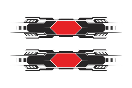 racing stripes and car decal vector collection featuring dynamic speed line elements, modern vehicle wrap templates, bold performance graphics, and custom automotive illustration designs for sport car