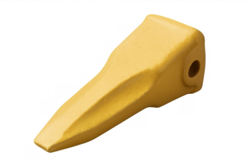 Yellow excavator bucket tooth construction equipment spare part