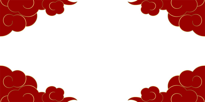 background chinese new year banner vector pattern cloud