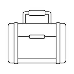 Minimal Travel Duffel Bag Outline