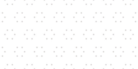 Minimalist vector seamless pattern with small dots, tiny hexagonal shapes. Subtle light gray and white background. Simple abstract geometric floral texture. Minimal repeated design for wallpaper, web