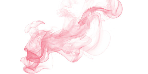 Ethereal crimson smoke drifting on black background Abstract flow of color mystery magic modern art artistic design