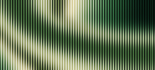 Obraz premium Abstract background of vertical lines with a gradient of green and light tones, creating a modern and dynamic texture suitable for various design projects and digital displays