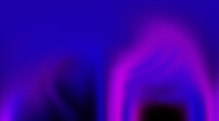 Blue and Purple Gradient Texture with Grainy Noise Pattern and Spotlight Effect