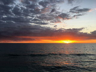 Coucher de soleil &agrave; Puerto Rico
