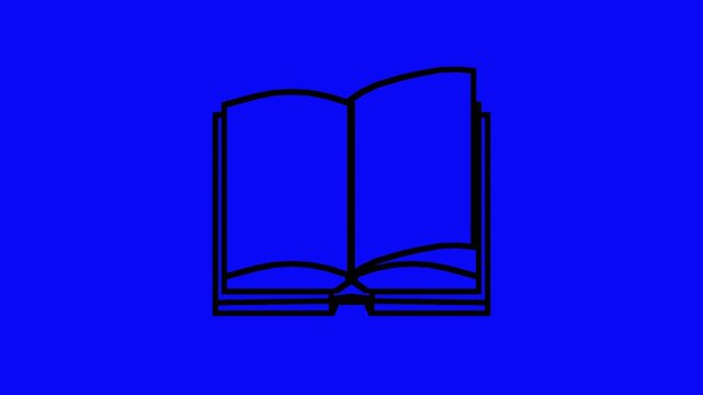 Dive into knowledge with this captivating book animation, perfect for education promos, library campaigns, and inspiring a love of reading with vibrant, modern visuals