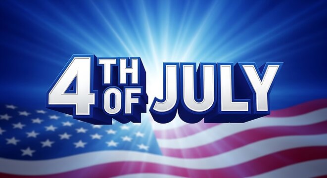 Celebrate Independence Day with Patriotic Graphics 4th of July Illustrations for Digital Use - Powered by Adobe