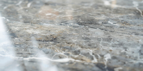 Close up of cold nature's water and ice covered with fresh snow