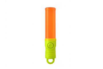 Safety signal light stick illuminating with orange glow
