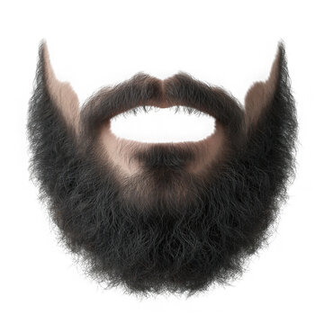 Full beard graphic