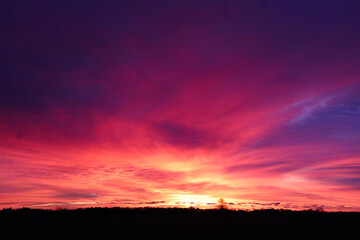 Obraz premium pastel sunrise