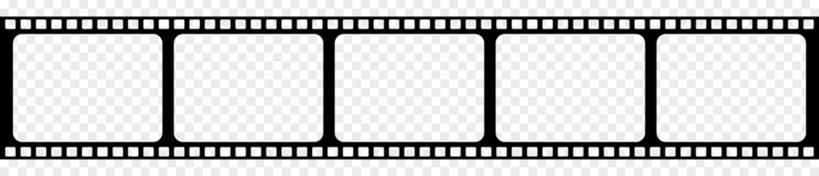Film strip. Video film strip roll