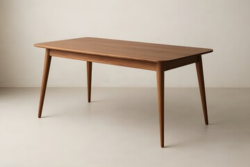 wooden table and chair