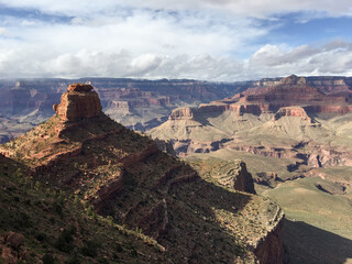 Vue du Grand Canyon en Arizona