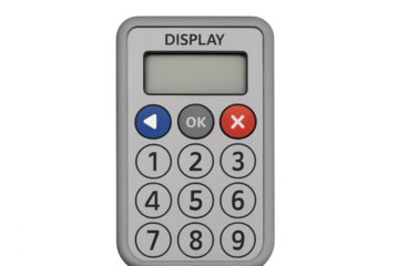 Banking security token generating one time password