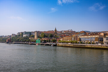 Le Nervión à Biscaye en Espagne